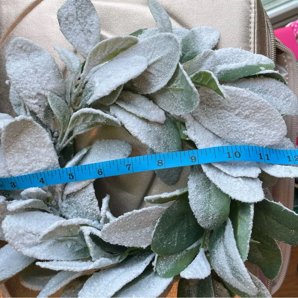 Frosted Green Wreath